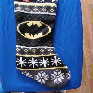 DC batman Christmas stocking